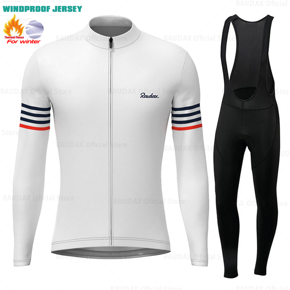 Cycling Gear Jersey - Raudax hiver coupe-vent polaire Jersey Ropa
