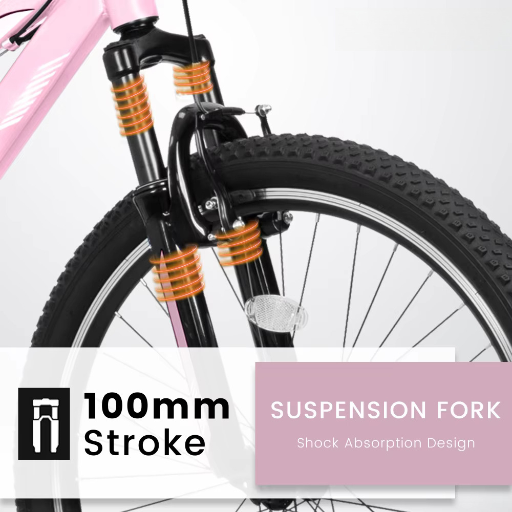 Vélo de montagne 24/26 pouces  - Carbon Bike Frame avis et prix