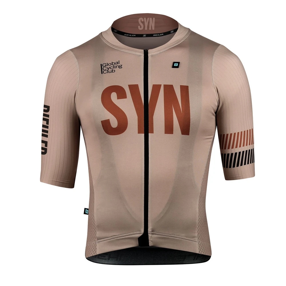 SYN-Maillot de cyclisme marron - Cycling Gear Brands avis et prix