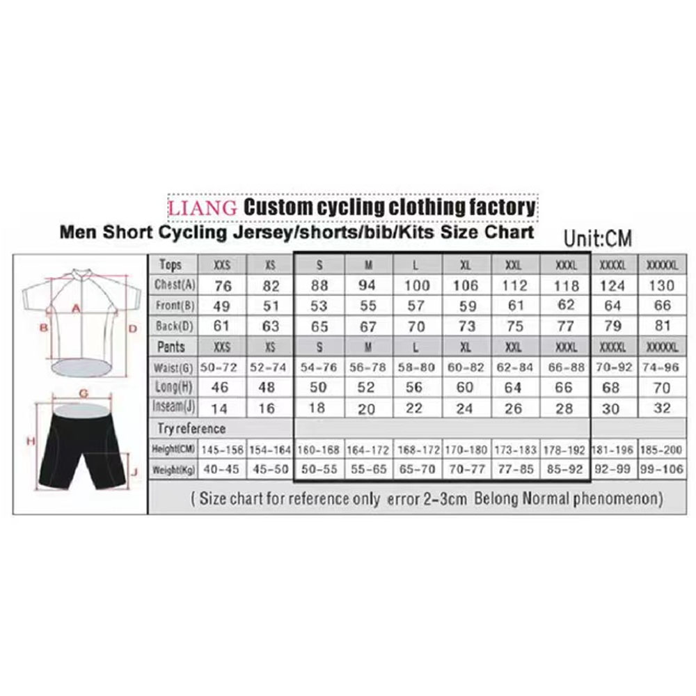 Ensemble de maillot de cyclism - Cycling Gear Jersey avis et prix